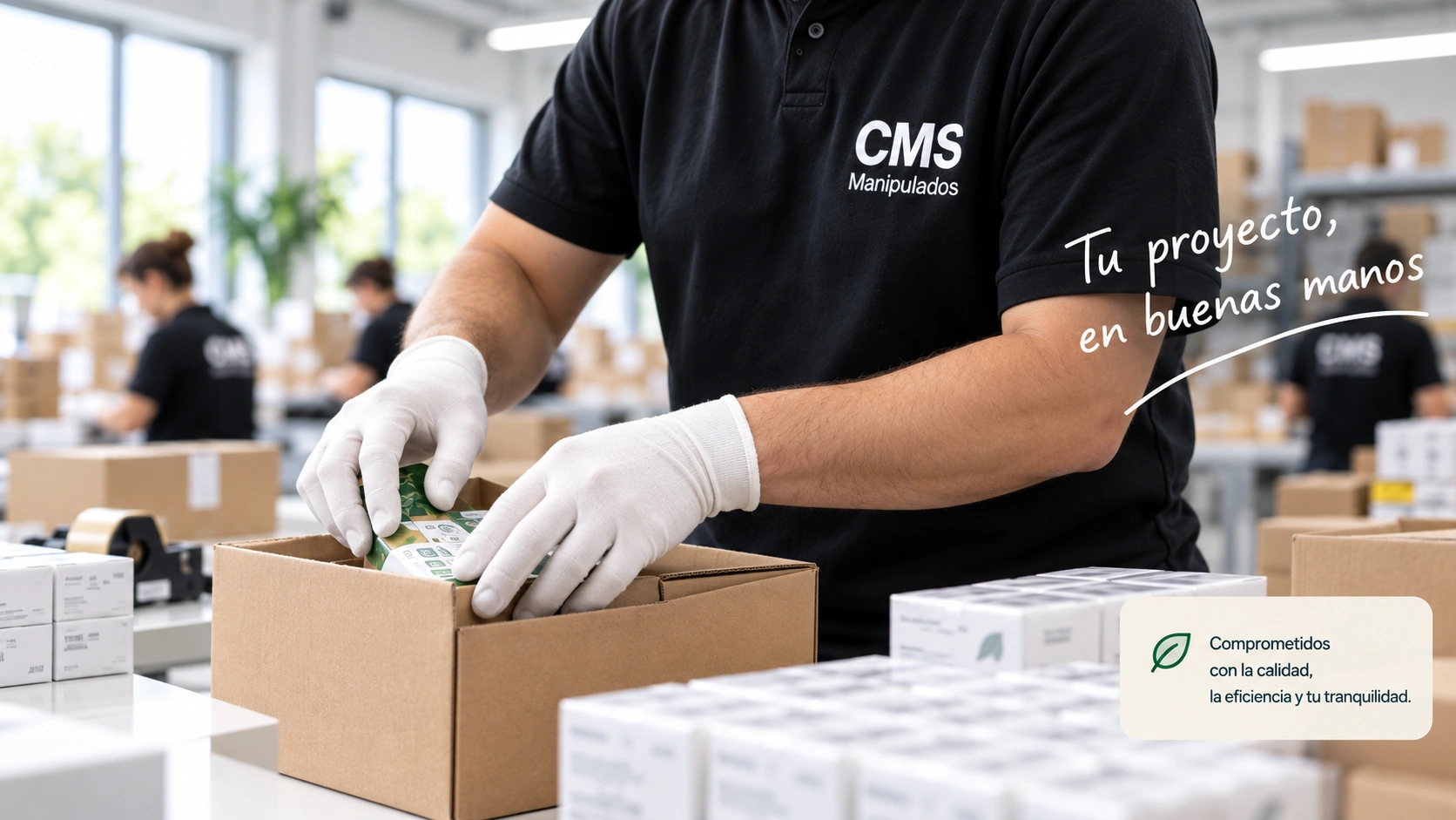 Proceso de manipulado y preparación de producto